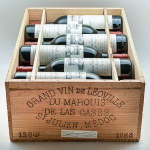 Chateau Leoville Las Cases 1983, 12 bottles (owc)
