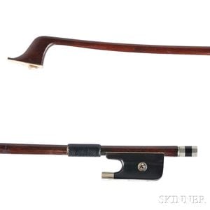 Nickel-mounted Violoncello bow