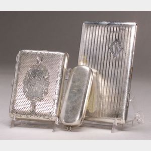 Three American Sterling Silver Cases