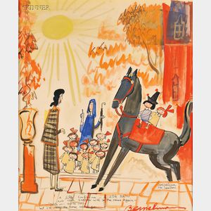 Ludwig Bemelmans (American, 1898-1962) I'm Sorry the Horse Must Go