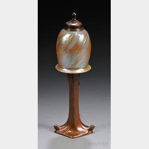 Art Nouveau Boudoir Lamp
