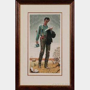 Norman Rockwell (American, 1894-1978) Young Lincoln