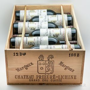 Chateau Prieure Lichine 1983, 12 bottles (owc)