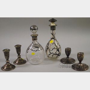 Group of Silver Table Items