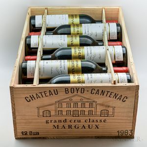 Chateau Boyd Cantenac 1983, 12 bottles (owc)