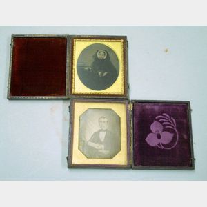 Two Cased Portraits