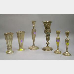Six Pieces of Middle Eastern Silver