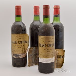 Chateau Brane Cantenac 1978, 4 bottles