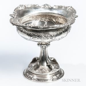 Edward VII Sterling Silver Compote