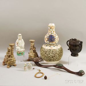 Group of Miscellaneous Asian Items