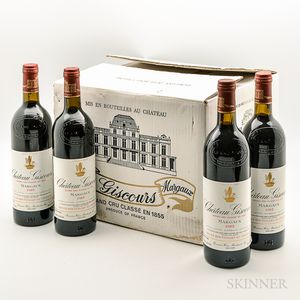 Chateau Giscours 1982, 12 bottles (oc)