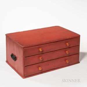 Shaker Case of Three "Add-on" Drawers