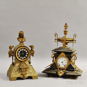 Two Seth Thomas & Sons Shelf Clocks
