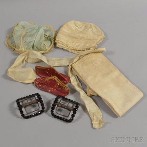 Group of 19th Century Textiles and Accessories