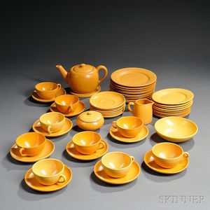Forty-nine Pieces of Arts & Crafts Pottery