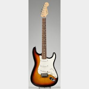 American Electric Guitar, Fender Musical Instruments, c. 1991, Model Stratocaster