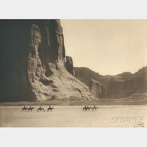 Edward Sheriff Curtis (American, 1868-1952) Canyon de Chelly