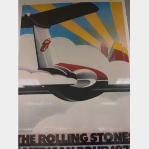 Rolling Stones 1972 Tour Poster