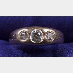 Antique 14kt Gold and Diamond Ring