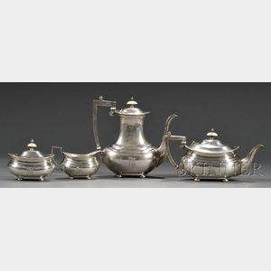 Four-piece Gorham Sterling Tea and Coffee Service