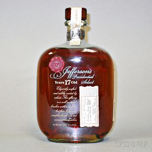 Jeffersons Presidential Select 17 Years Old 1991, 1 750ml bottle