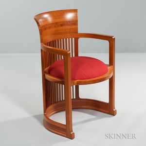 Barrel Chair After Frank Lloyd Wright