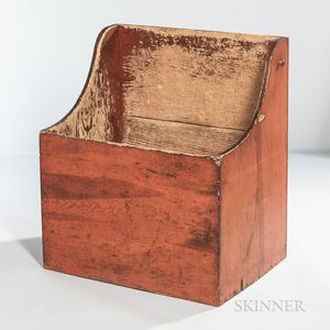 Shaker Bittersweet-painted Wood Box