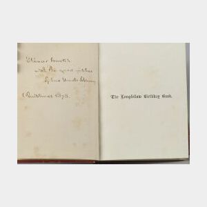 Longfellow, Henry Wadsworth, (1807-1882) Presentation Copy