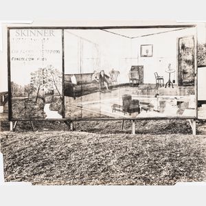 Walker Evans (American, 1903-1975) Furniture Store Sign Near Birmingham, Alabama