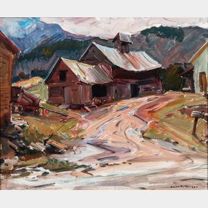 Emile Albert Gruppé (American, 1896-1978) The Old Barn