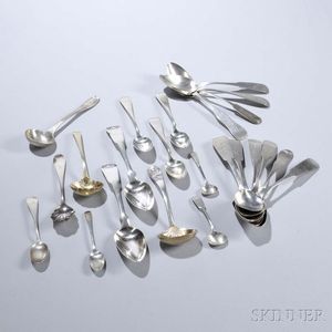 Assorted Group of Silver Spoons