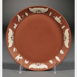 Wedgwood Rosso Antico Egyptian Plate