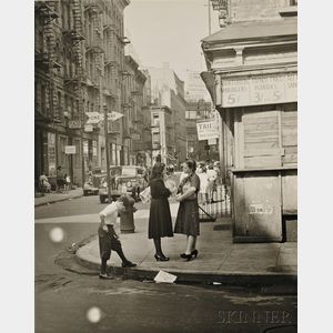 Rebecca Lepkoff (American, 1916-2014) Lower East Side, New York City