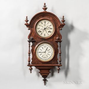 Wagner Calendar Clock by Welch, Spring & Co.