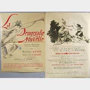 Two French WWI Lithograph Posters