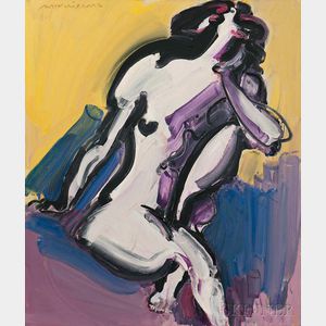 Nicholas Mariscano (American, 1908-1991) Nude