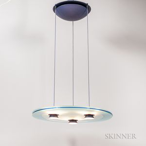Modernist Saucer Hanging Lamp