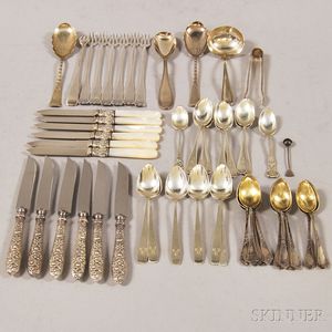 Group of Assorted Silver Flatware