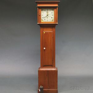 Pine Case Thirty-hour Tall Clock