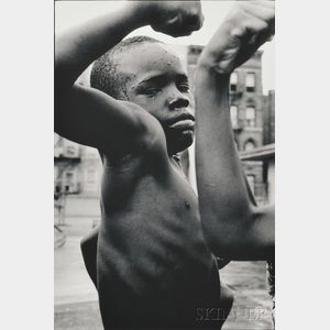 Leonard Freed (American, 1929-2006) Muscle Boy, Harlem