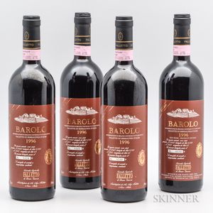 B. Giacosa Barolo Falletto Serralunga dAlba Riserva 1996, 4 bottles