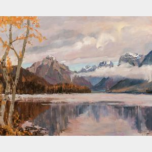 Linda Tippetts (American, b. 1944) Lake Macdonald
