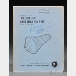 (Space Exploration, Glenn, John (1921- )),Signed copy