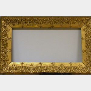 American School, 19th/20th Century Frame with Interlaced Decoration