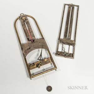 Two French 19th Century Hygrometers