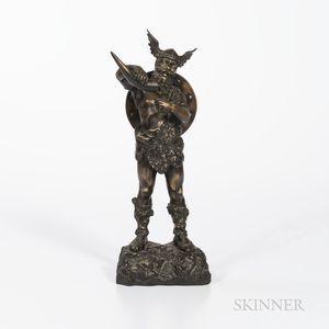 Bronze Figure of a Norseman