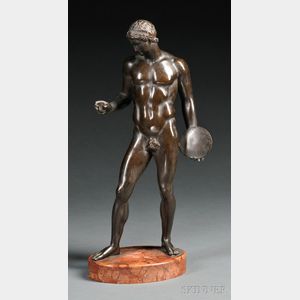 Classical-style Bronze Figure of a Man