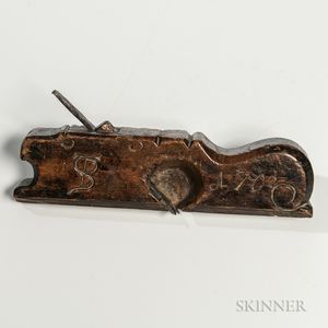 18th Century Marked and Dated Molding Plane