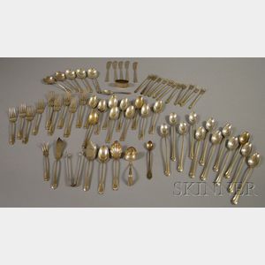 Wallace Sterling Silver Partial Flatware Service