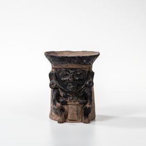 Zapotec Seated Urn Figure